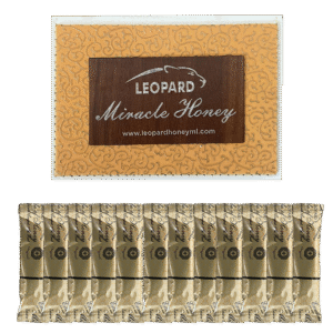 Leopard Honey 12 sachets new improved