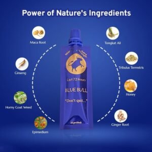 blue bull honey 15 pouches 20 gram each