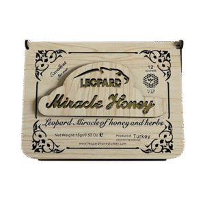 Leopard Miracle Honey pack of only 6 sachets 15 gram each.