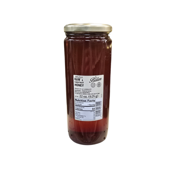 Balim Raw & Chestnut Honey – 22 oz - Image 2
