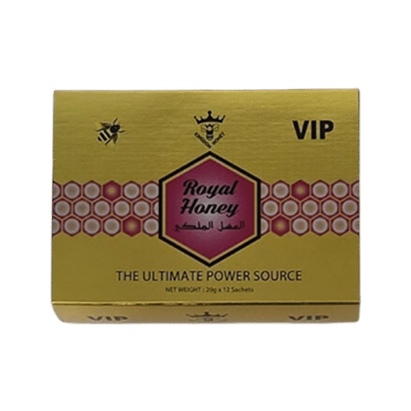Royal honey 12sachets  20 gram each Moderate Strength strength 75%